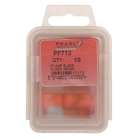 Pearl Fuses   Maxi Blade   50A   Pack Of 10