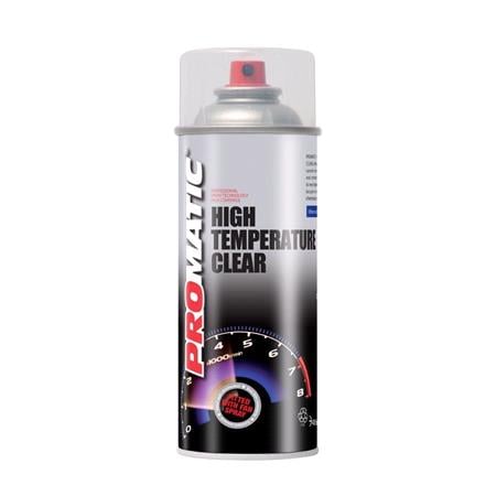 Promatic High Temperature Paint Clear   400ml