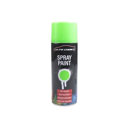 Auto Choice Fluorescent Green Spray Paint   400ml