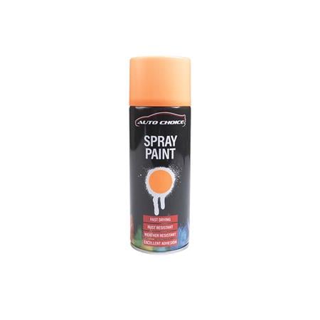 Auto Choice Fluorescent Orange Spray Paint   400ml
