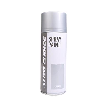Auto Choice Silver Wheel Spray Paint   400ml