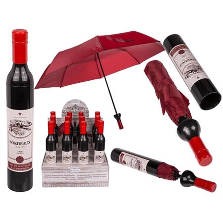 Wine Bottle Pocket Umbrella 