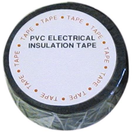 PVC Insulation Tape   Black   19mm x 33m   Pack Of 10