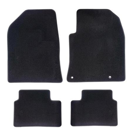 Prestige Tailored Car Mats in Black for Audi A5 Sportback 2009 2016   4 Piece   2 Clips In Driver and Passenger Mats