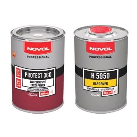NOVOL Protect 360 Epoxy Primer & Hardener Kit, 0.8 + 0.8 Litre