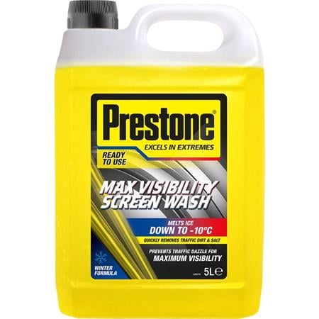 Prestone extreme performance screen wash 5L