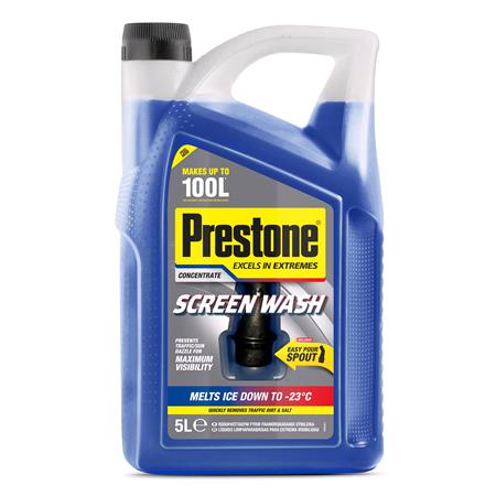 Prestone  23C Concentrated Screen Wash   Blue   5 Litre