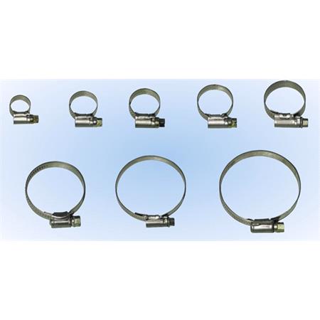 Pearl Hose Clips S S O 16 22mm   Pack of 10