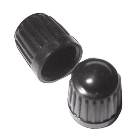 Car Dust Caps   Black   Pack Of 100