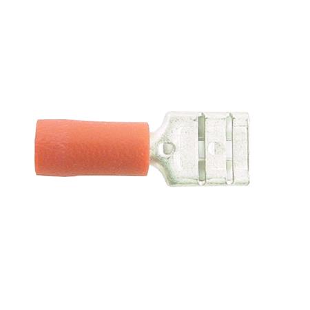 Wot Nots Wiring Connectors   Red   Female Slide On   6.3mm   Pack of 4
