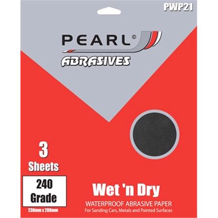 Wet & Dry Paper   P240   Pack Of 3