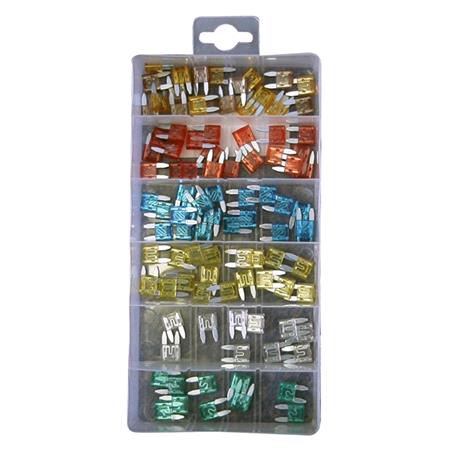 Fuses   Auto Mini Blade   Assorted   Pack Of 100