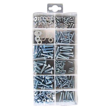 Pearl Screws Nuts & Washers   Assorted   Pack of 347