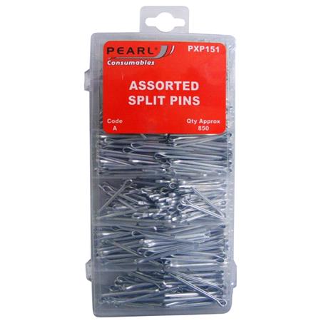 Pearl Split Cotter Pins   Assorted   Pack Of 850