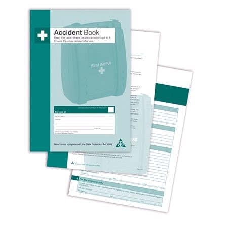 First Aid Accident Book   A4