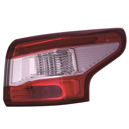 Right Rear Lamp (Outer, On Quarter Panel, LED Type) for Nissan QASHQAI 2014 2017