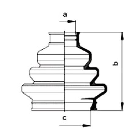 Quinton Hazell Front Outer CV Joint Boot   QJB945