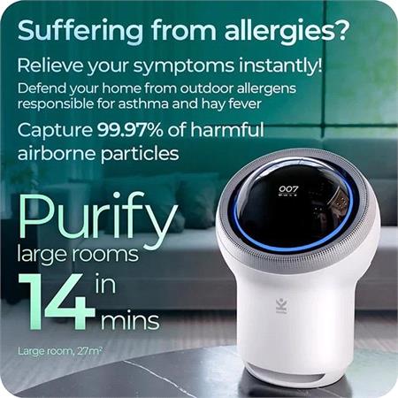 Avalla R 8000 Multi Room Air Purifier with 5 stage True HEPA Filter
