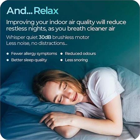 Avalla R 8000 Multi Room Air Purifier with 5 stage True HEPA Filter