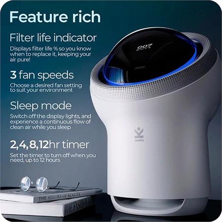 Avalla R 8000 Multi Room Air Purifier with 5 stage True HEPA Filter