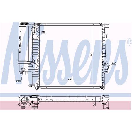 Nissens Radiator   60623