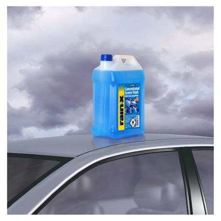 Rain X Concentrated Screenwash with Rain Repellent  15 ºC, 5L 
