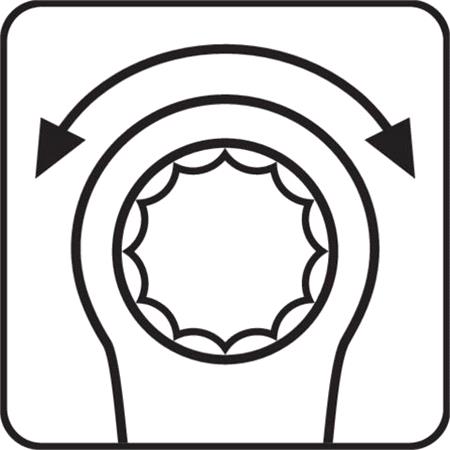 HEX KEY WRENCH RATCHET HANDLE 8MM