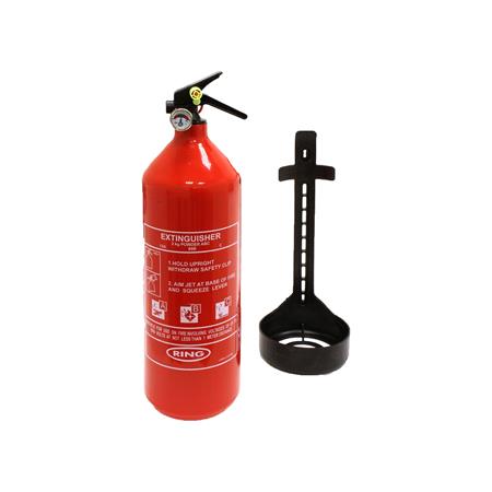 Ring 2kg Dry Powder ABC Fire Extinguisher with Pressure Gauge