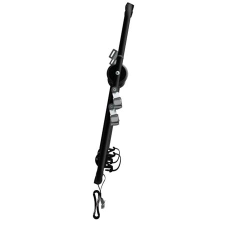 Peruzzo Cruiser Black Rear Door Mounted Bike Rack for 3 Bikes
