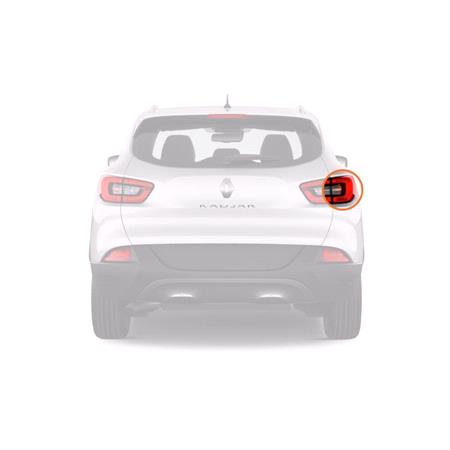 Right Rear Lamp (Outer, On Quarter Panel, Original Equipment) for Renault KADJAR 2015 on