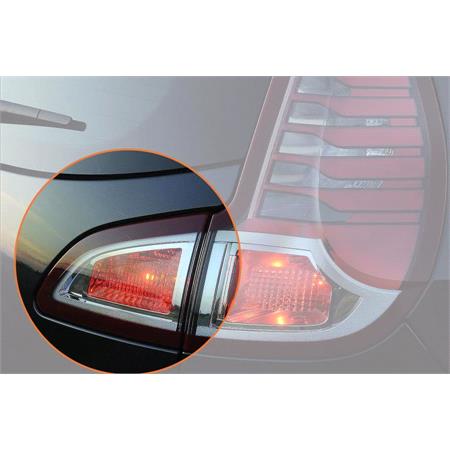 Right Rear Lamp (5 Seater Models, Inner On Boot Lid, Supplied Without Bulbholder And Bulbs, Original Equipment) for Renault SCÉNIC 2009 to 2016