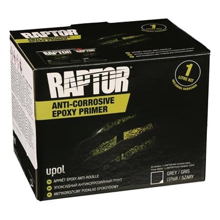 Raptor Anti Corrosive Epoxy Primer Grey 1 Litre Kit