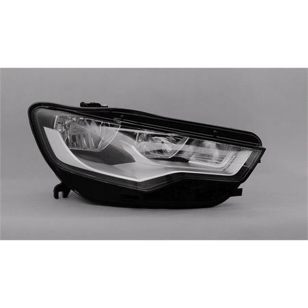 Right Headlamp (Halogen, Takes H7 / H15 Bulbs, Supplied With Motor) for Audi A6 2011 on