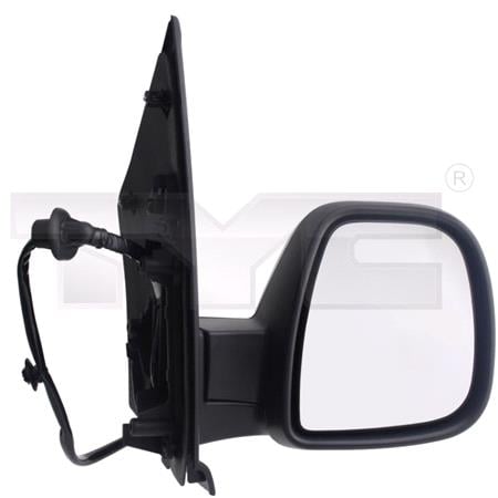Right Wing Mirror (electric, heated, primed cover, blind spot warning lamp, power folding) for Citroen JUMPY Platform/Chassis 2016 Onwards