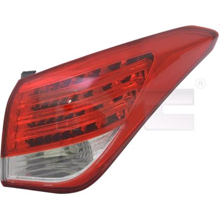 Right Rear Lamp (Outer, On Quarter Panel, Saloon Models, LED) for Hyundai i40 Saloon 2011 2015