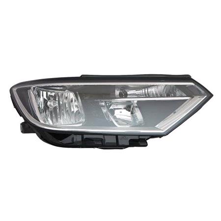 Right Headlamp (Halogen, Takes H7 / H9 Bulbs, Original Equipment) for Volkswagen PASSAT ALLTRACK 2015 Onwards