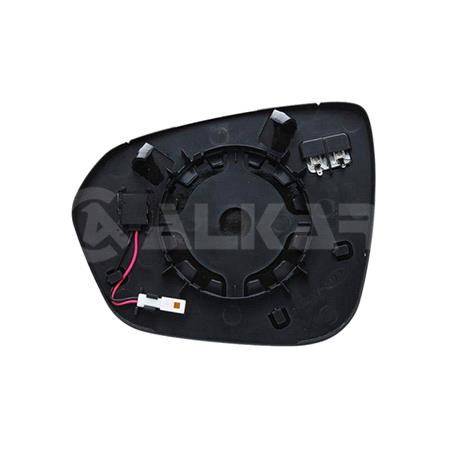 Right Wing Mirror Glass (heated, with blind spot indicator lamp) for Dacia DUSTER 2017 Onwards