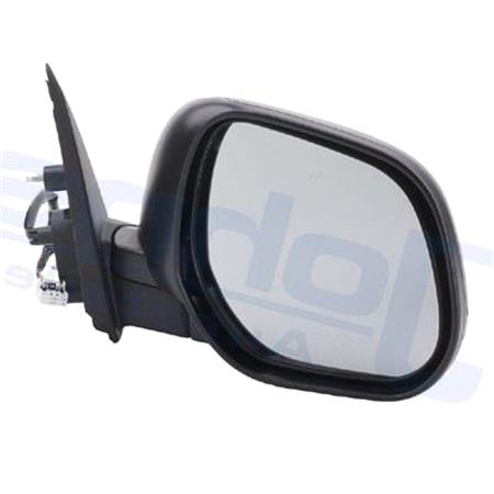 Right Wing Mirror (electric, primed cover) for PEUGEOT 4007,  2007 2012