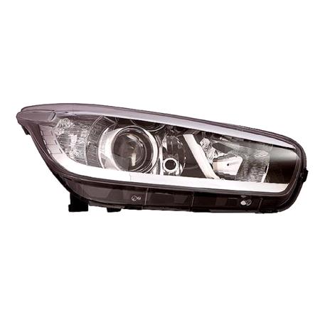 Right Headlamp (Halogen, Takes H7 / H7 Bulbs, Without LED Daytime Running Light, Supplied With Motor) for Kia CEE'D 2012 2015