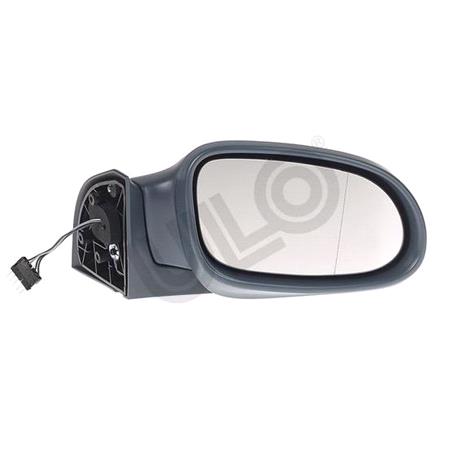 Right Wing Mirror (electric, heated, primed cover) for Mercedes A CLASS, 1997 2004