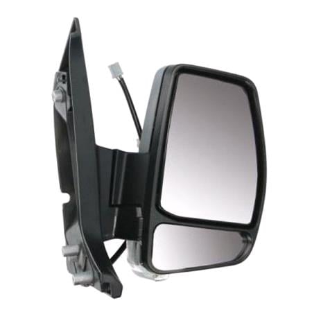 Right Wing Mirror (electric, heated, indicator, power folding, primed cover) for Ford TOURNEO CUSTOM Bus 2012 2018