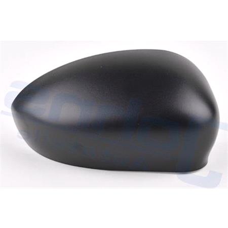 Right Wing Mirror Cover (black) for FIAT 500, 2007 Onwards