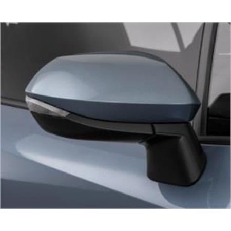 Right Wing Mirror (electric, heated, indicator, primed cover) for TOYOTA COROLLA Saloon, 2019 Onwards