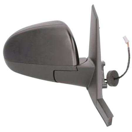 Right Wing Mirror (electric, heated, primed) for Mitsubishi COLT VI,  2004 2012