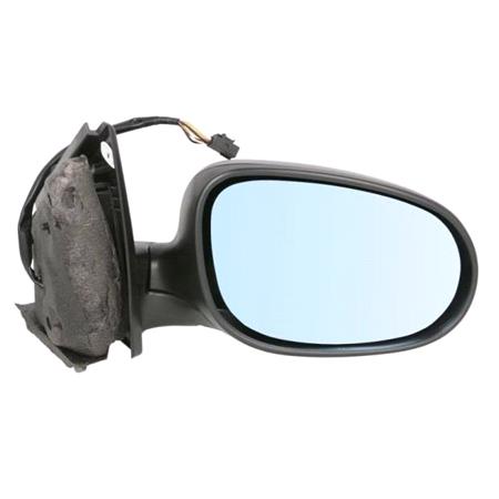 Right Wing Mirror (electric, heated, primed cover) for Fiat BRAVO Van 2008 2014