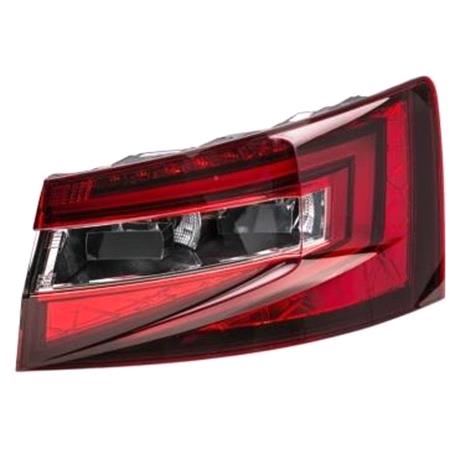 Right Rear Lamp (Outer, On Quarter Panel, LED) for Skoda SUPERB 2015 on