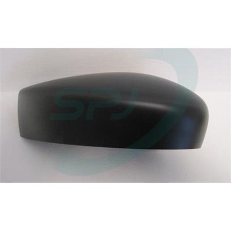 Right Wing Mirror Cover (black, without indicator gap) for NISSAN NOTE, 2013 Onwards