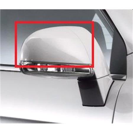 Right Wing Mirror Cover (primed) for Holden Captiva 7, 2011 Onwards
