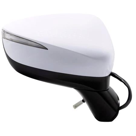 Right Wing Mirror (electric, NOT heated, indicator, primed) for Mazda CX 5 2015 2016 (facelift model)