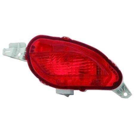 Right Rear Fog Lamp (In Bumper, Supplied Without Bulbholder) for Toyota YARIS/VITZ 2014 2017